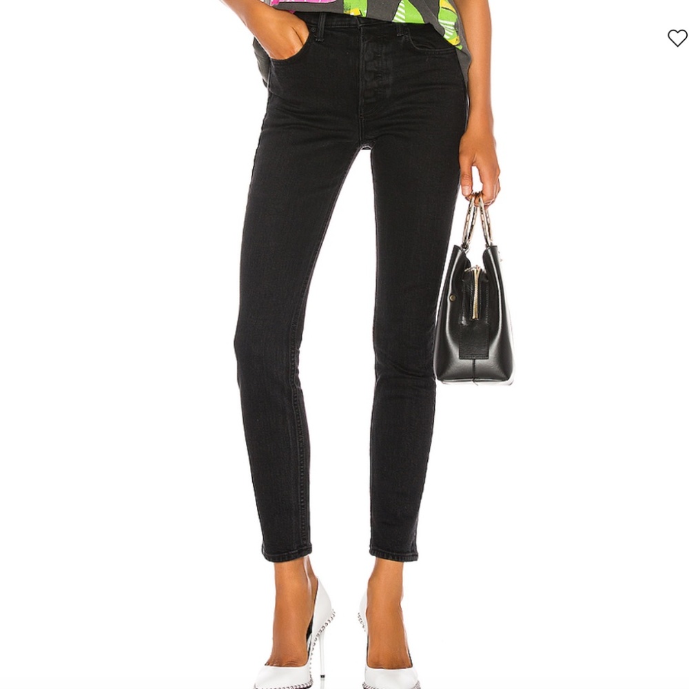GRLFRND Denim Karolina Nine Lives Jeans 24 Aritzia - Picture 1 of 4